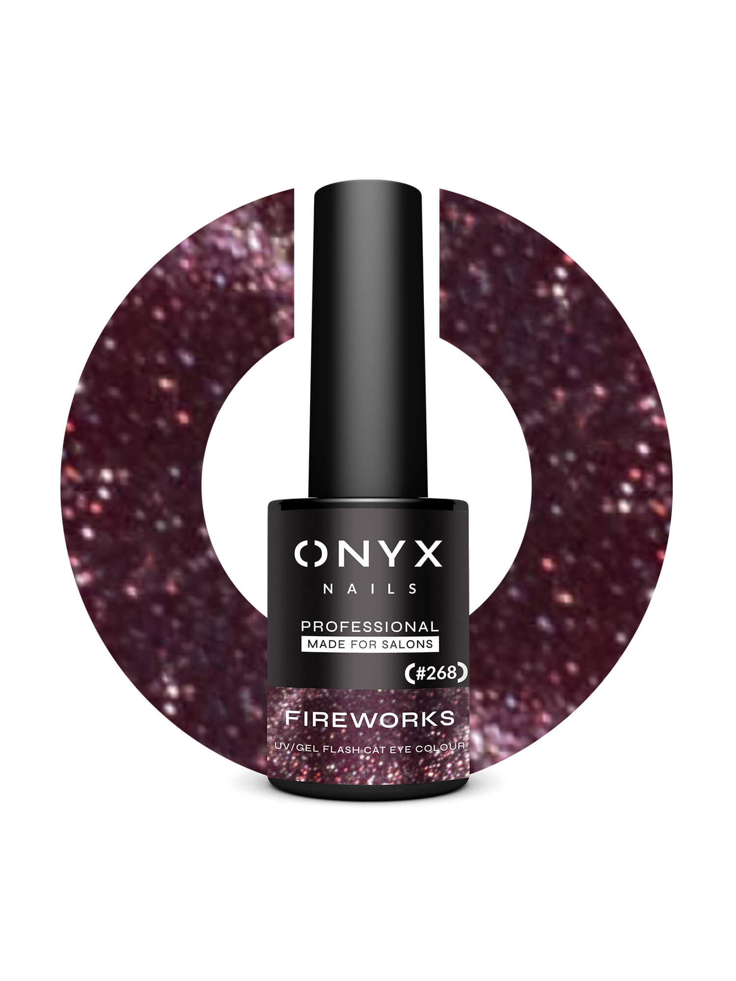 Ημιμόνιμο βερνίκι 268 - Fireworks 7ml