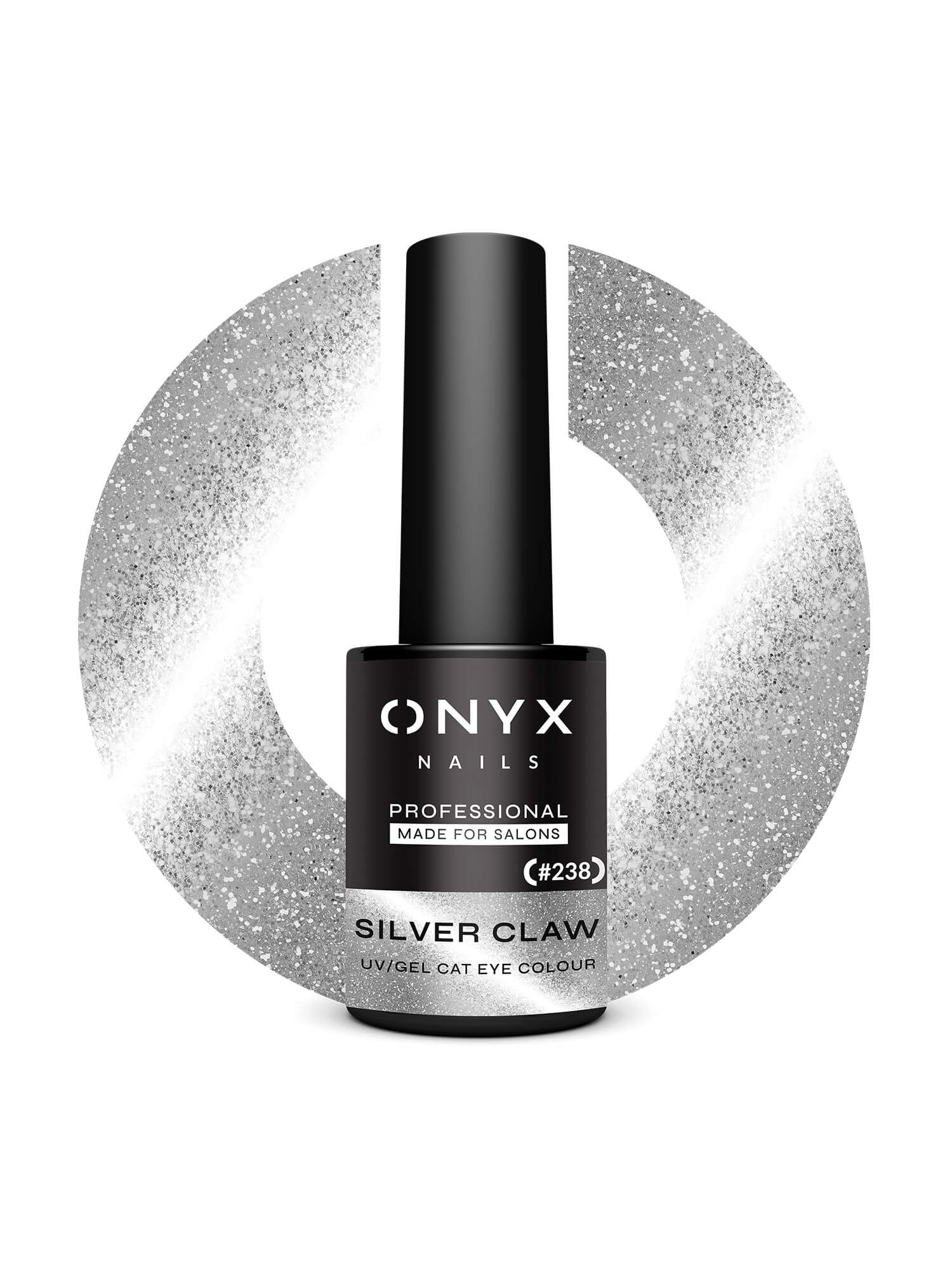 Ημιμόνιμο βερνίκι 238 - Silver Claw 7ml