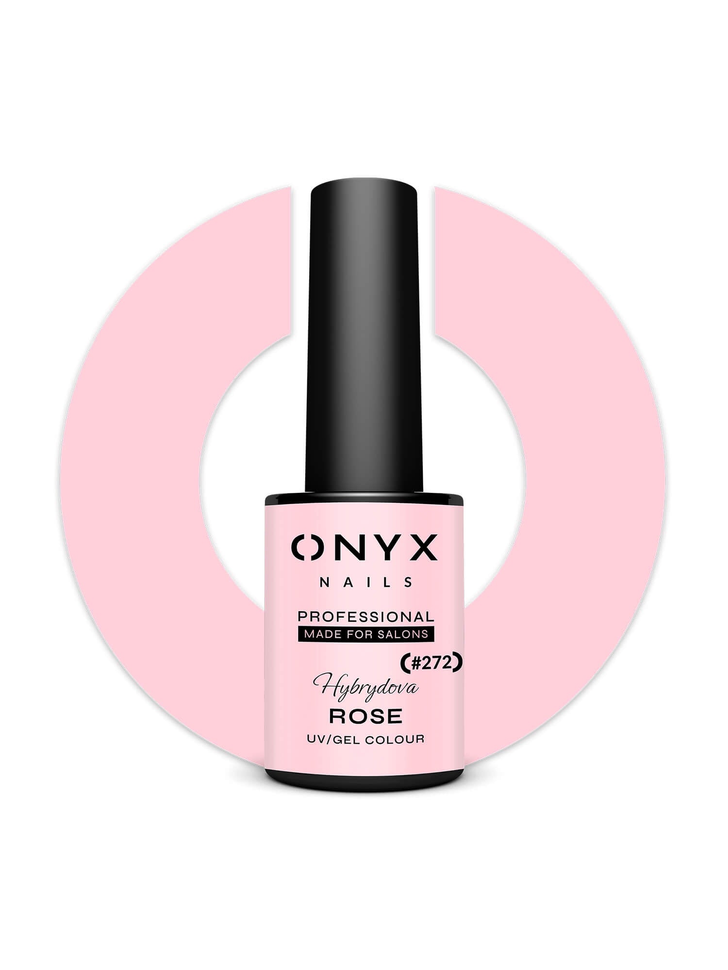 Ημιμόνιμο βερνίκι 272 - Rose 7ml