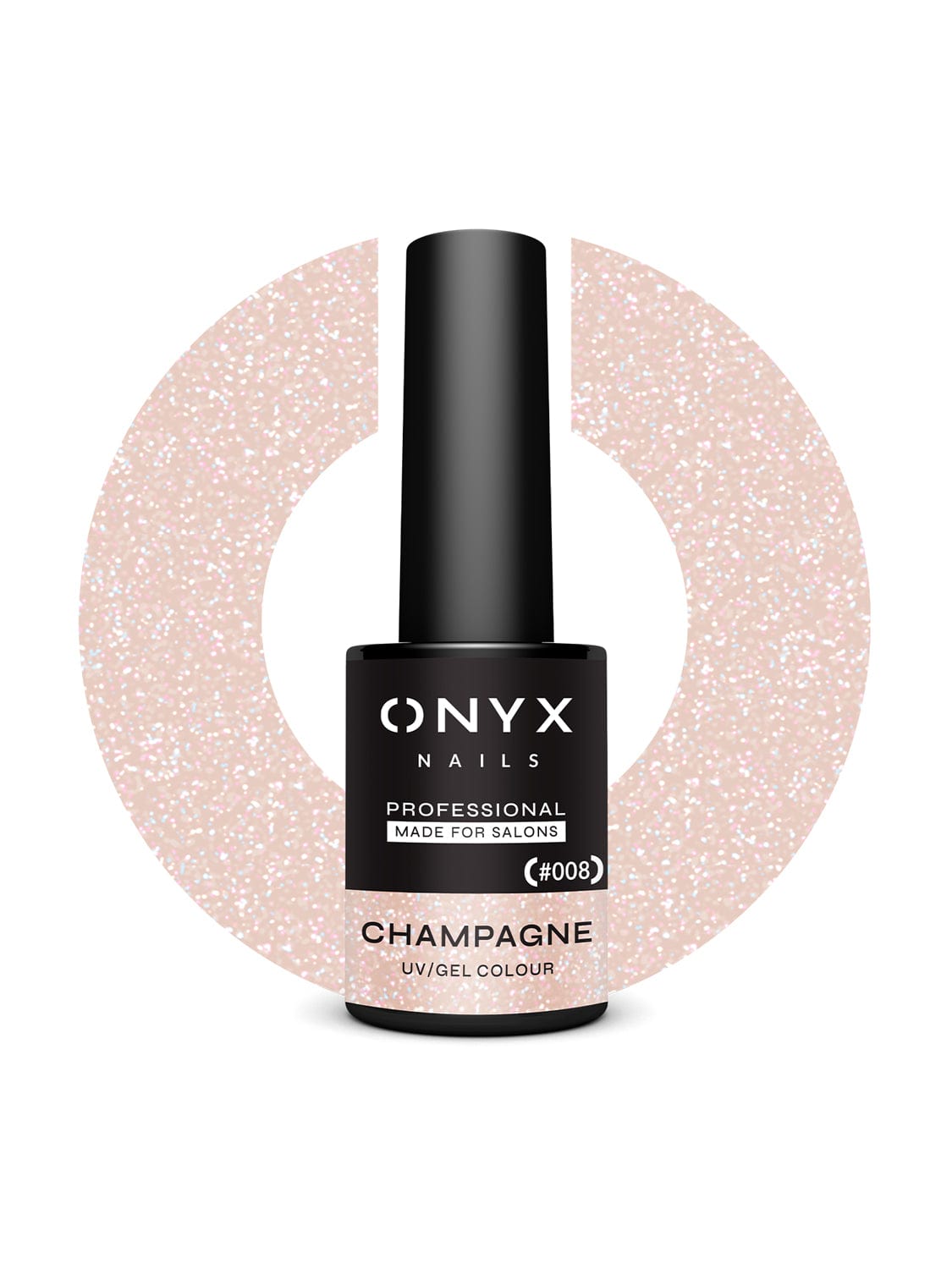 Onyx Nails Ημιμόνιμο βερνίκι 008 Champagne 7 ml