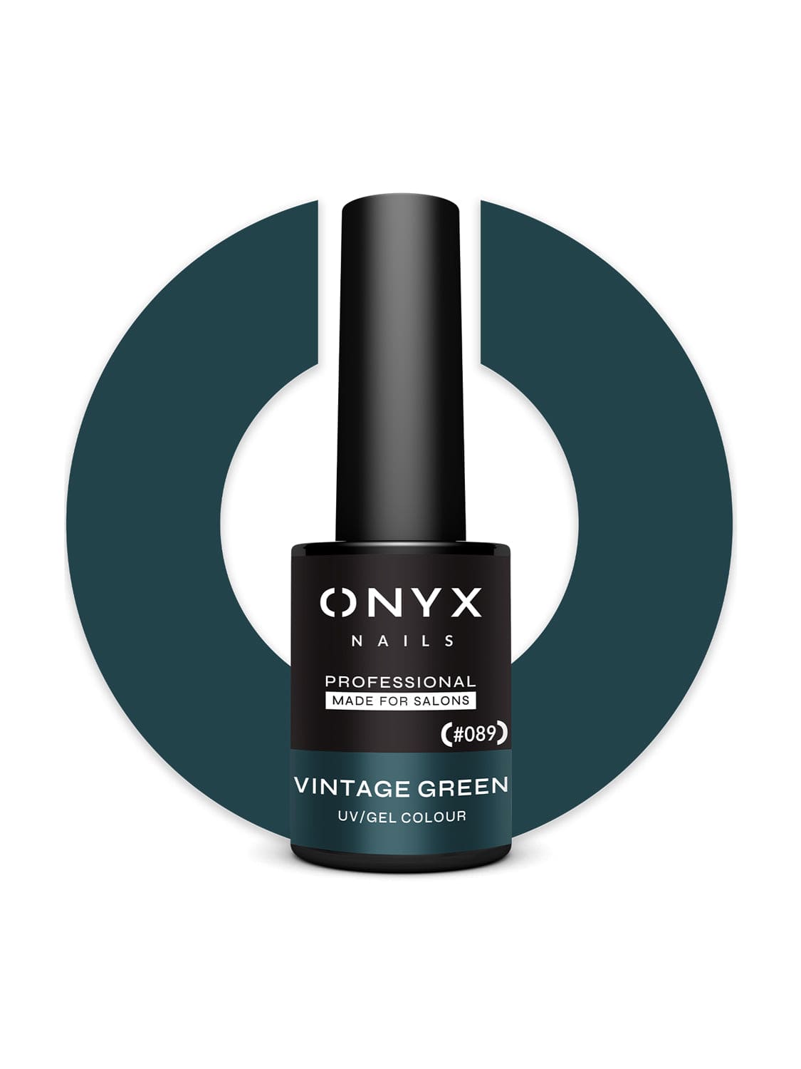 Onyx Nails Ημιμόνιμο βερνίκι 089 Vintage Green 7 ml