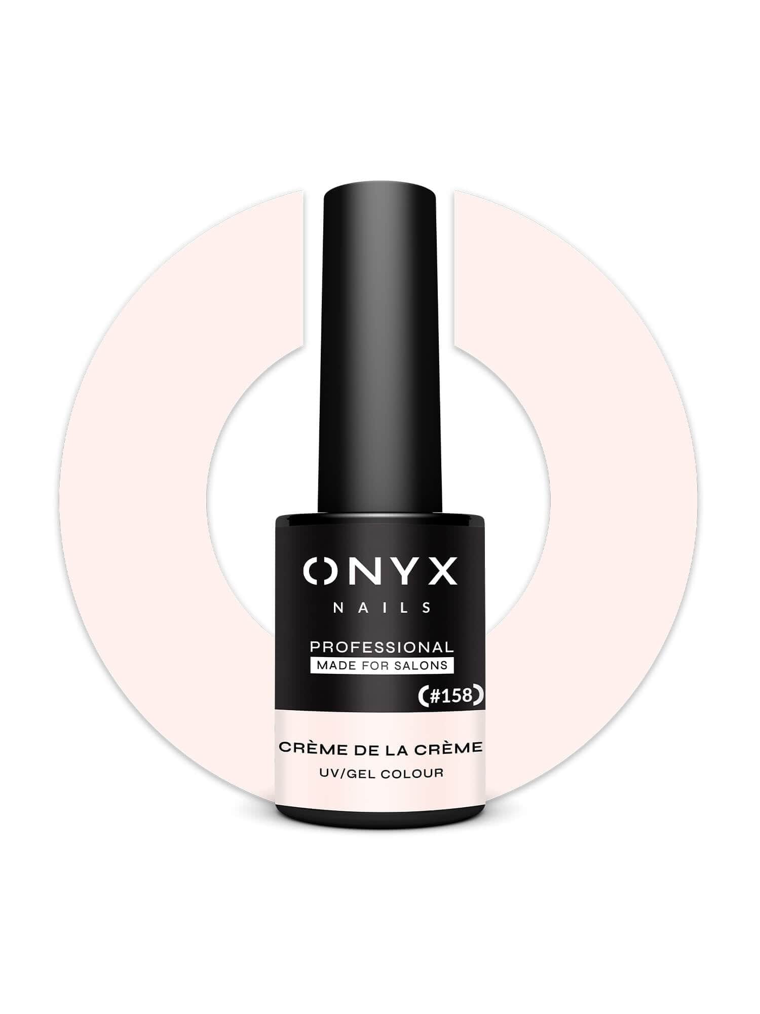 Onyx Nails Ημιμόνιμο βερνίκι 158 Creme De La Creme 7 ml