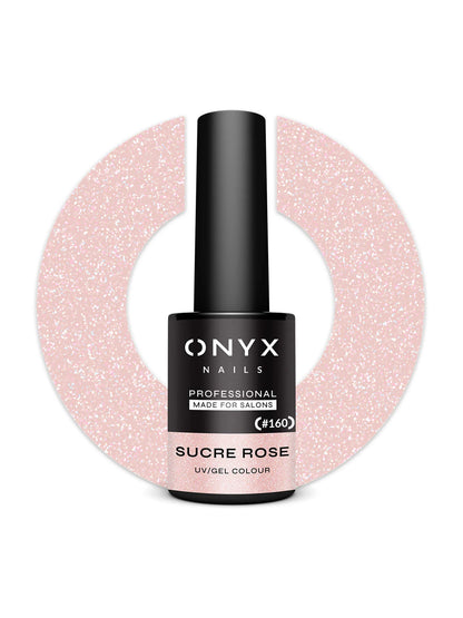 Ημιμόνιμο βερνίκι 160 Sucre Rose 7ml