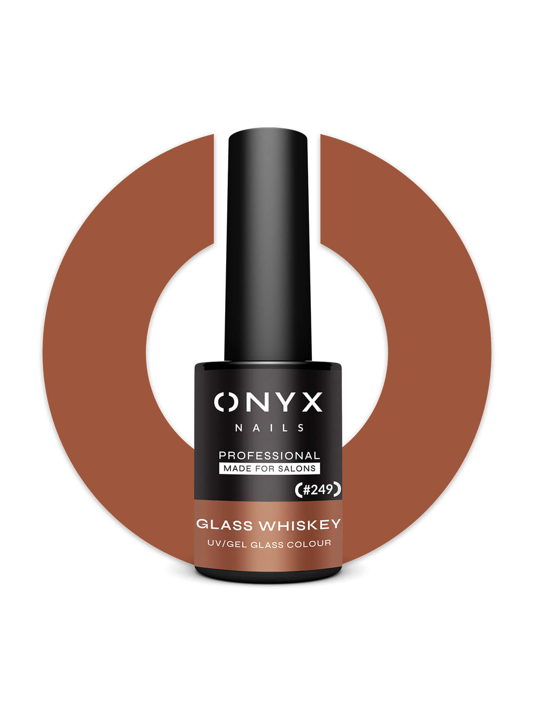 Ημιμόνιμο βερνίκι 249 Glass Whiskey 7ml