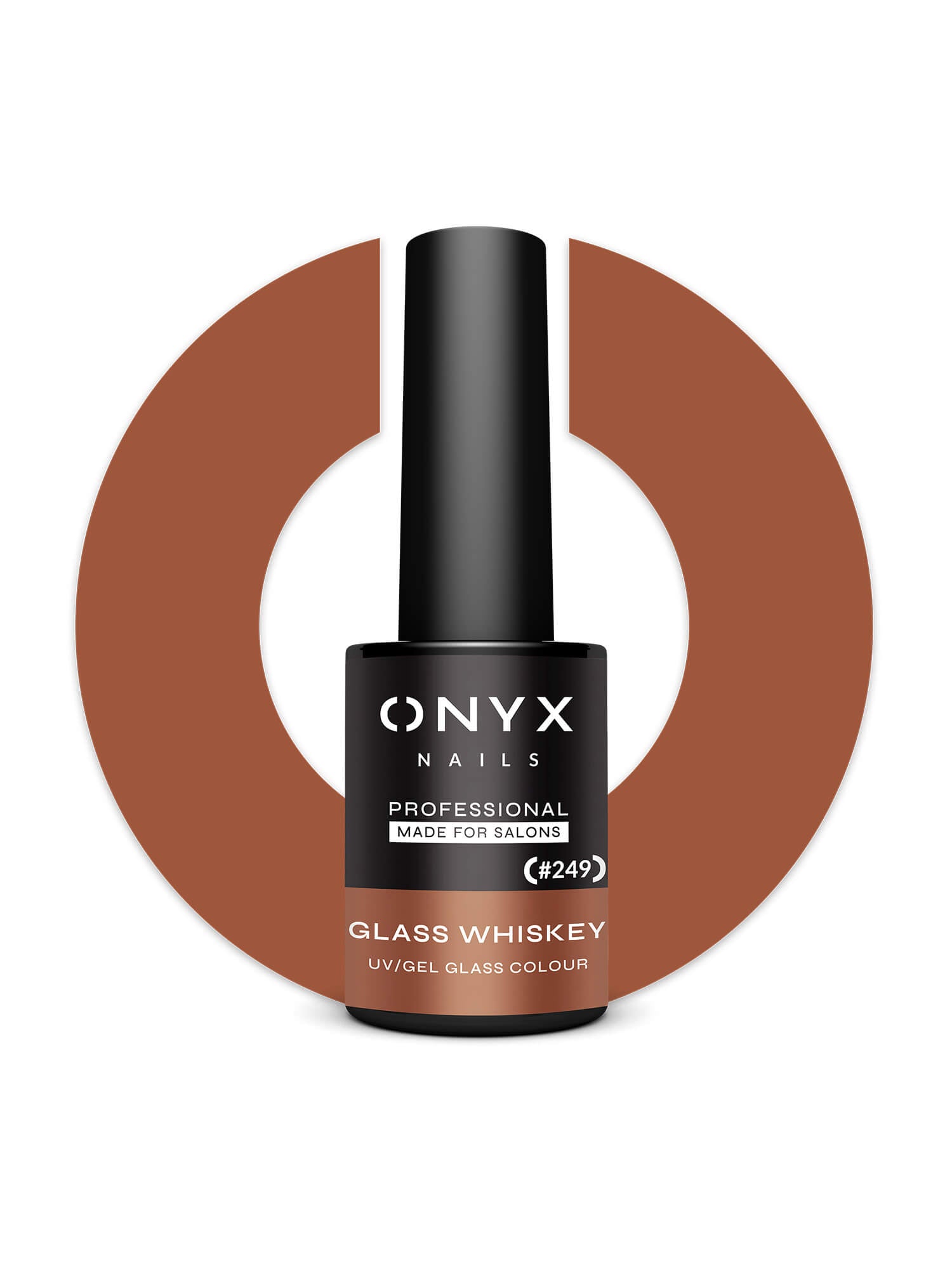 Ημιμόνιμο βερνίκι 249 Glass Whiskey 7ml