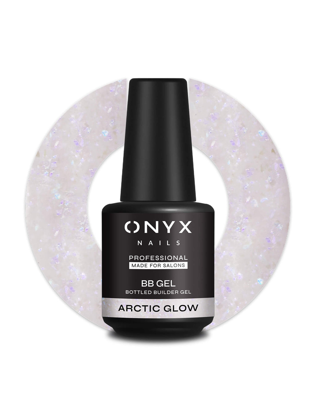 Gel χτισίματος σε μπουκάλι BB16 - Arctic Glow 15ml