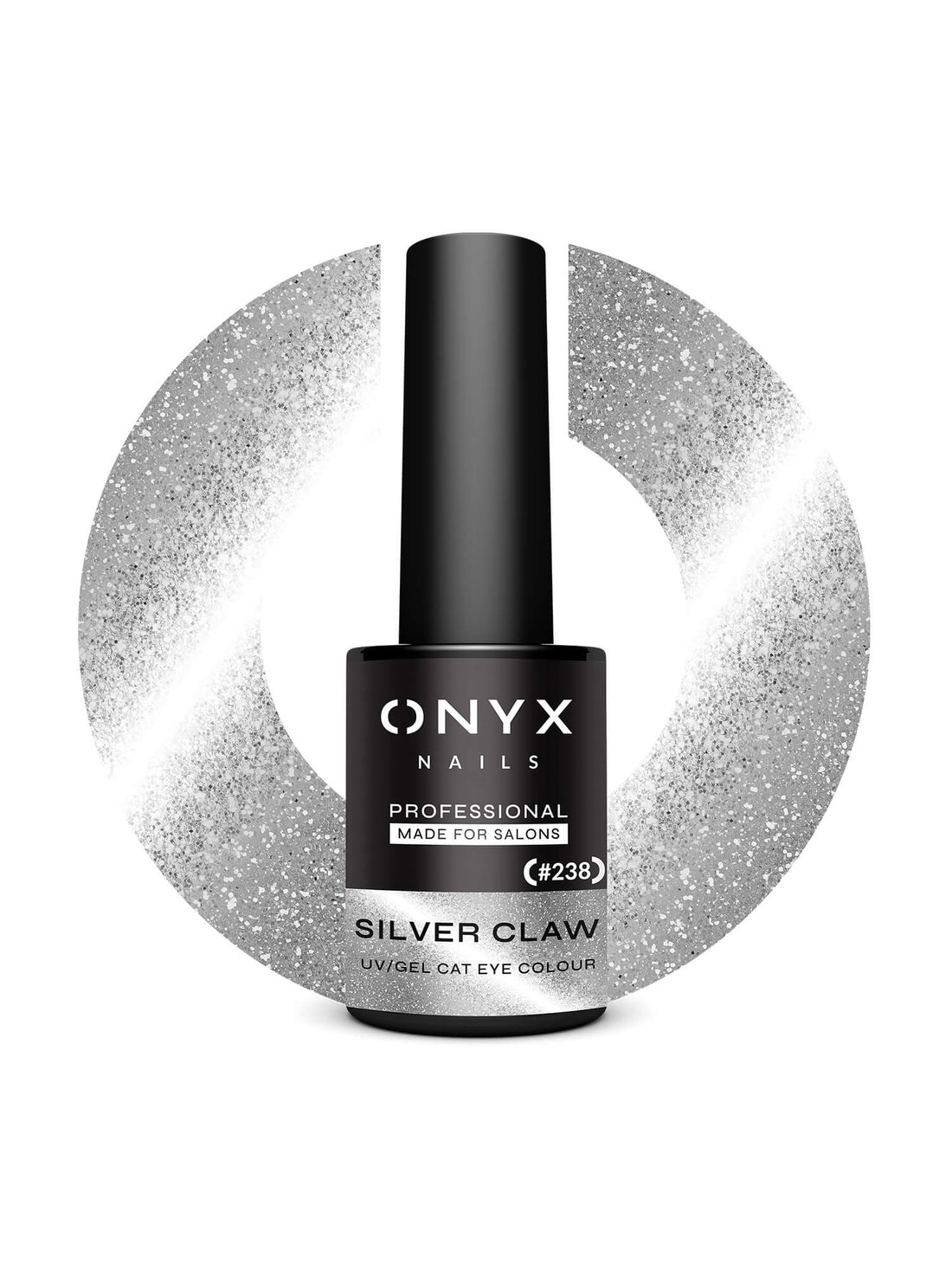 Ημιμόνιμο βερνίκι 238 - Silver Claw 7ml