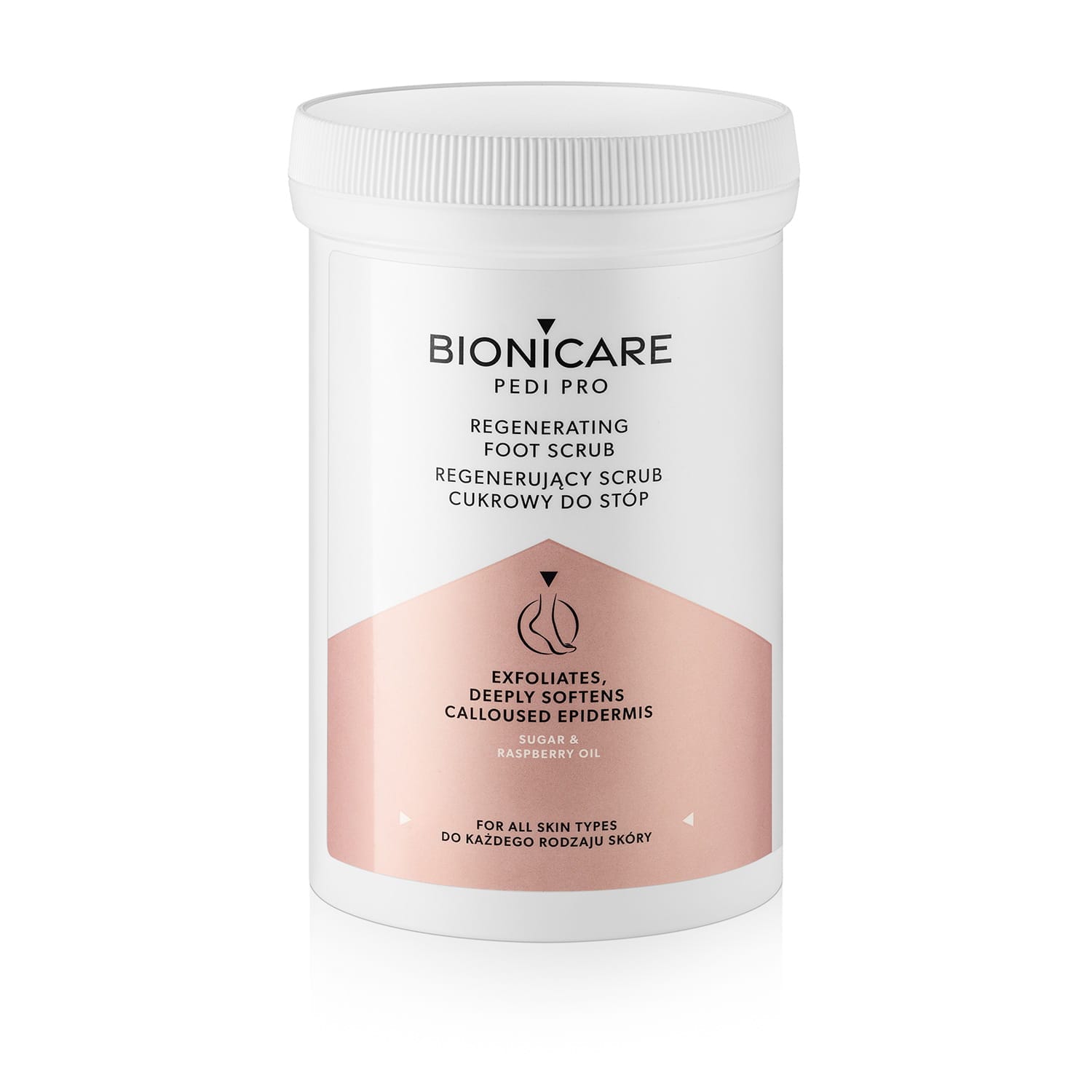 Bionicare Bionicare PEDI PRO Αναπλαστικό scrub ζάχαρης για τα πόδια 500g