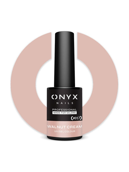 Onyx Nails Ημιμόνιμο βερνίκι 017 Walnut Cream 7 ml