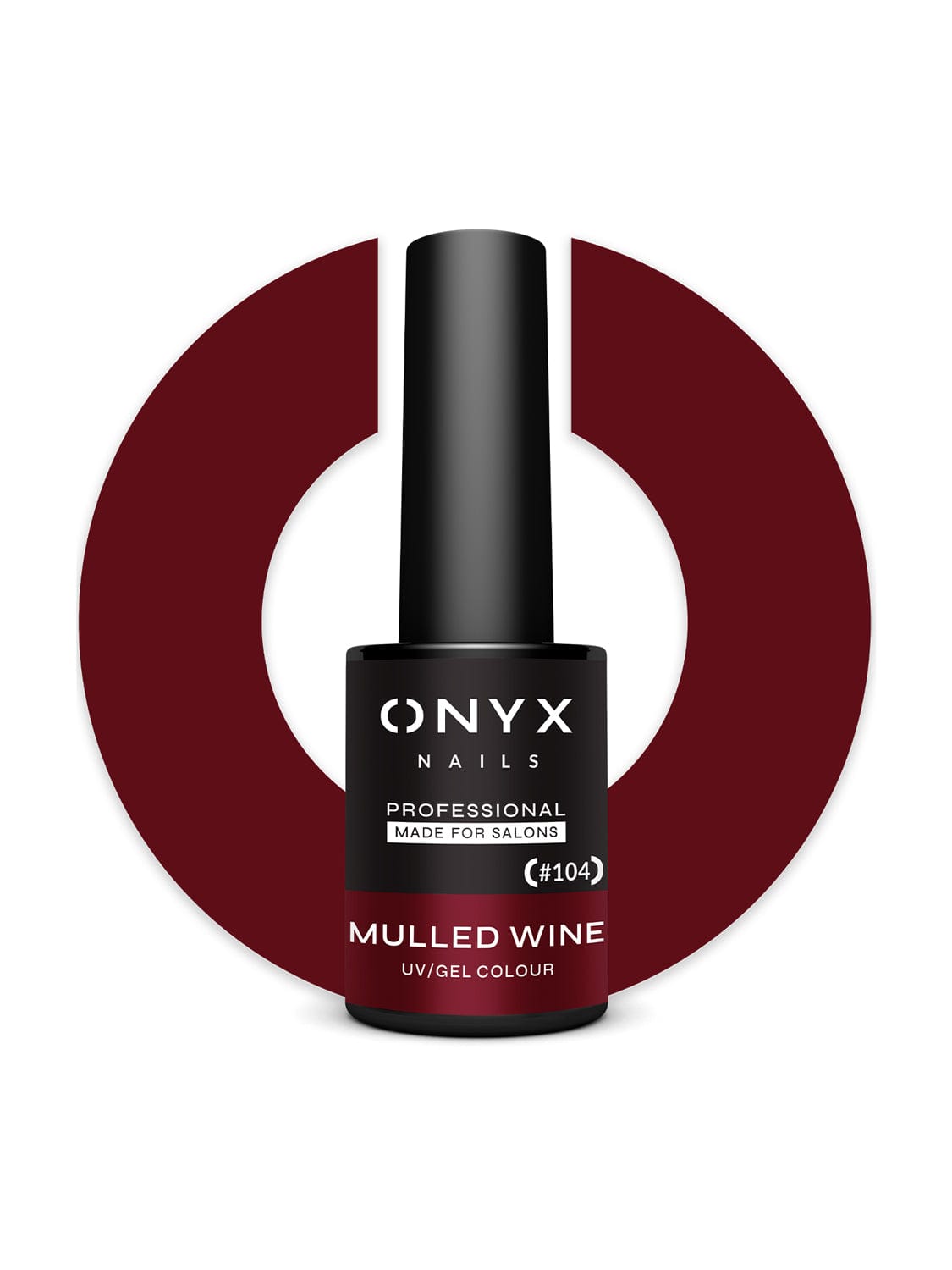 Onyx Nails Ημιμόνιμο βερνίκι 104 Mulled Wine 7 ml