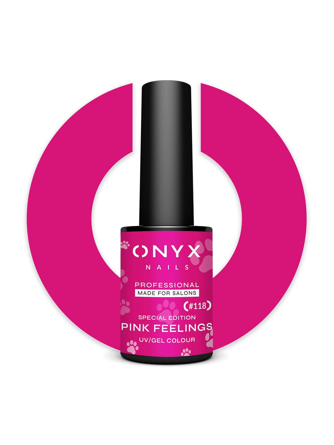Onyx Nails Ημιμόνιμο βερνίκι 118 Pink Feelings 7ml