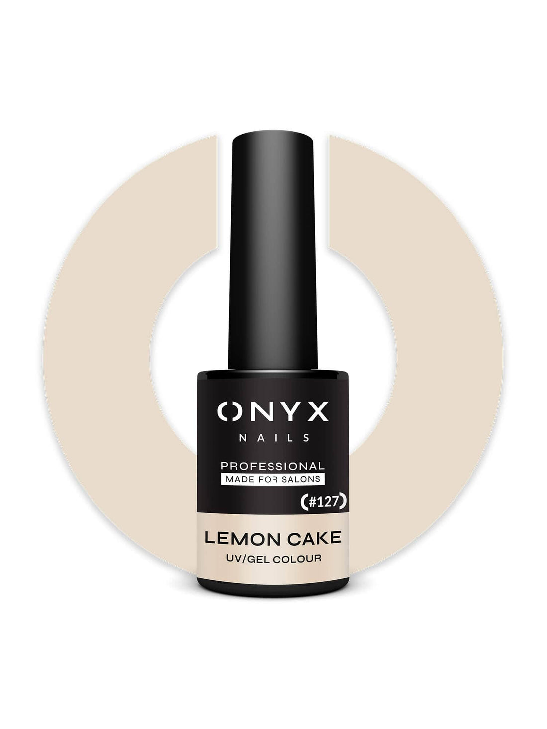 Onyx Nails Ημιμόνιμο βερνίκι 127 Lemon Cake 7 ml