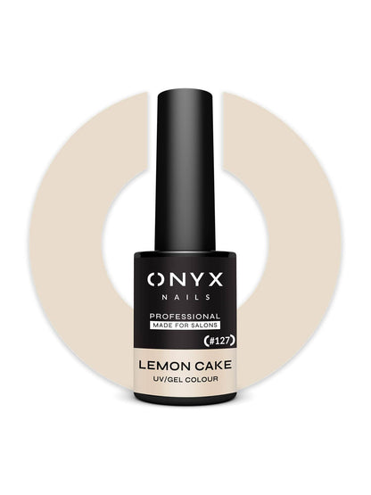 Onyx Nails Ημιμόνιμο βερνίκι 127 Lemon Cake 7 ml