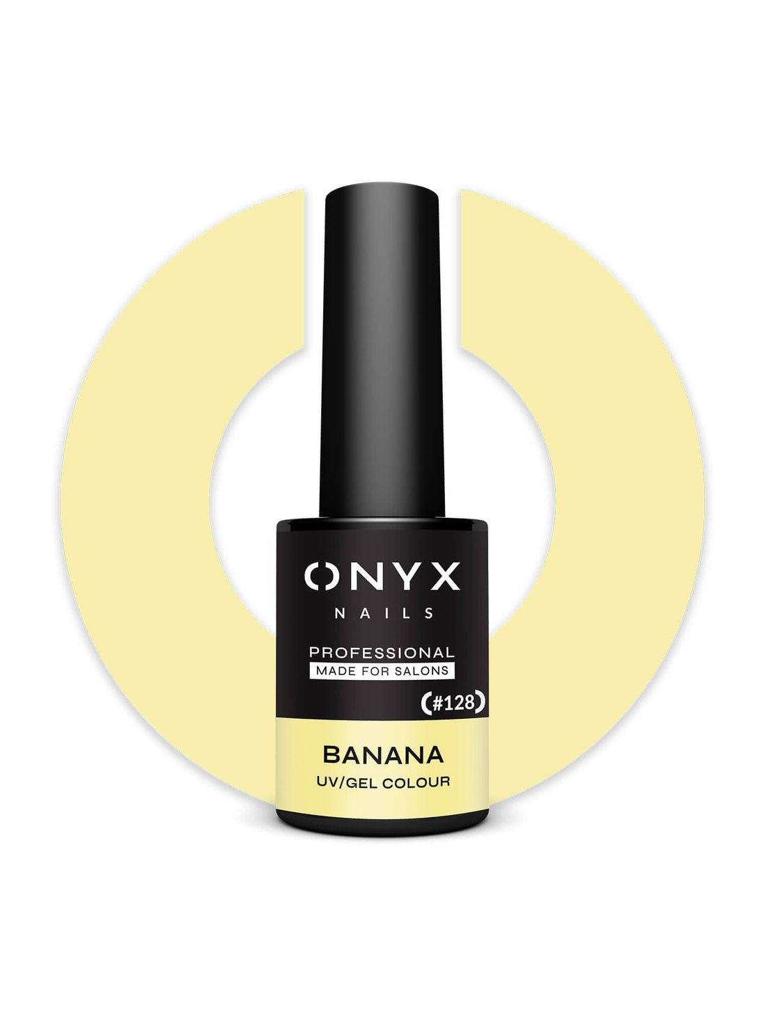 Onyx Nails Ημιμόνιμο βερνίκι 128 Banana 7 ml