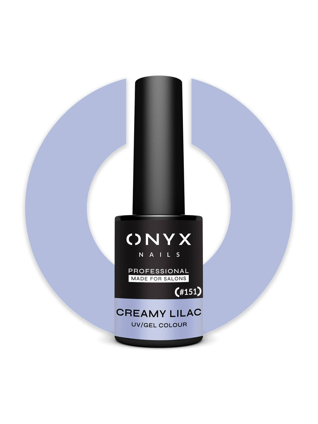 Onyx Nails Ημιμόνιμο βερνίκι 151 Creamy Lilac 7 ml