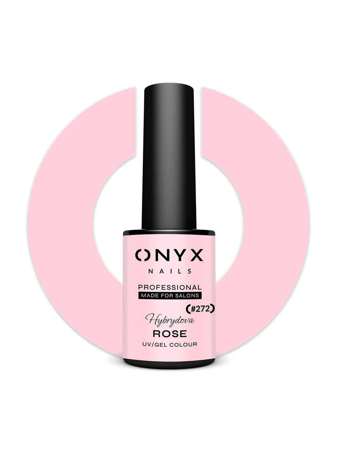 Ημιμόνιμο βερνίκι 272 - Rose 7ml