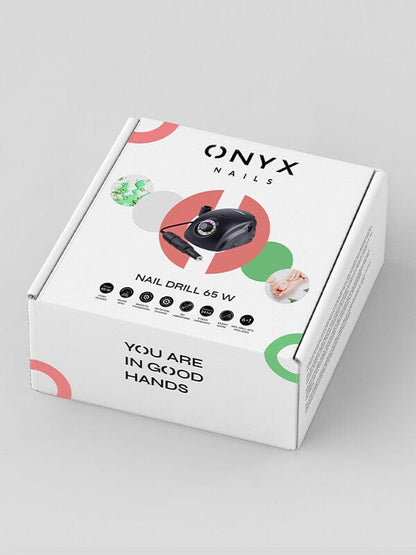 Onyx Nails Επαγγελματικός Τροχός - 65W Black