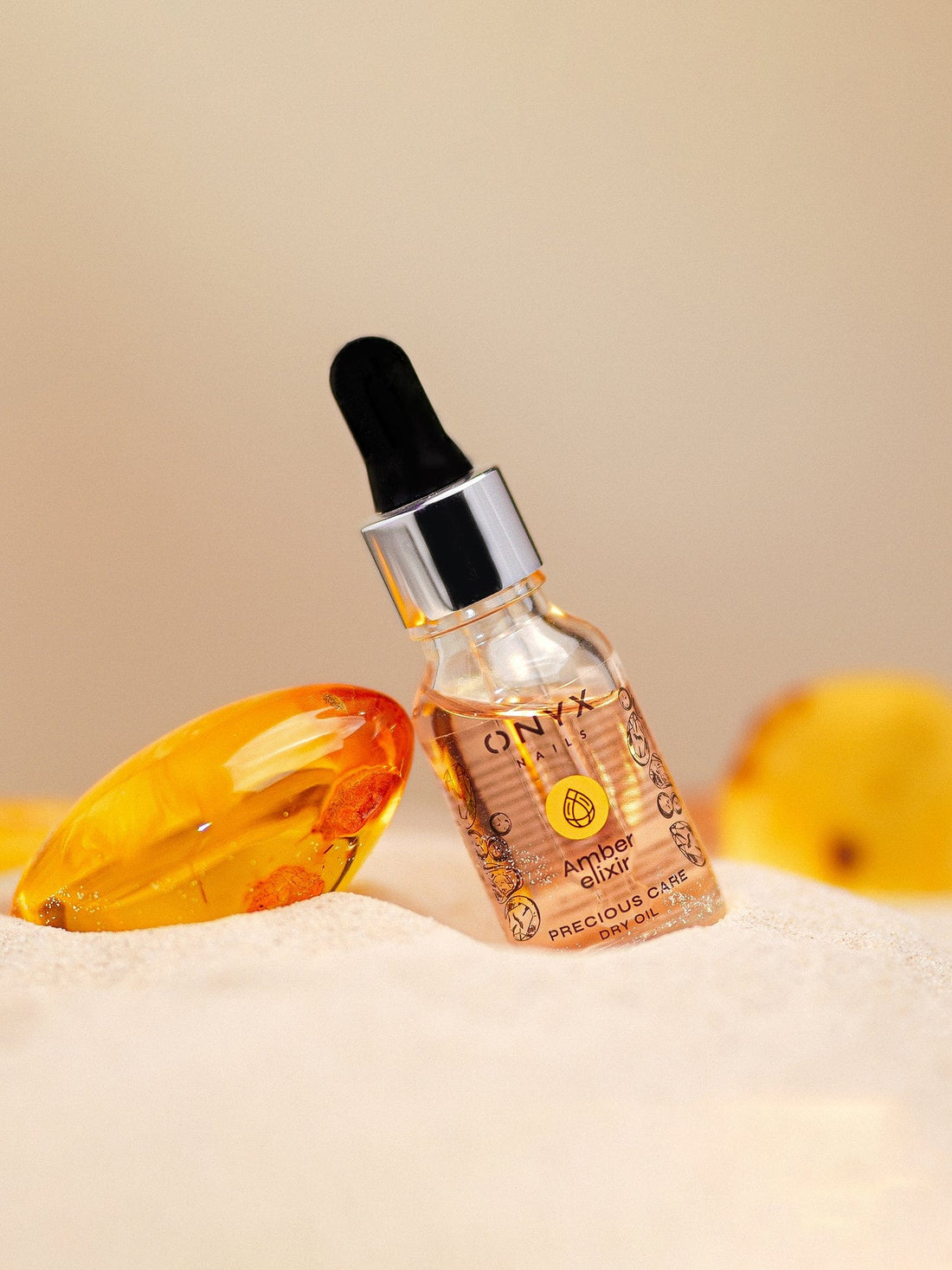 Onyx Nails Ξηρό λάδι για τα χέρια - Amber Elixir 15ml