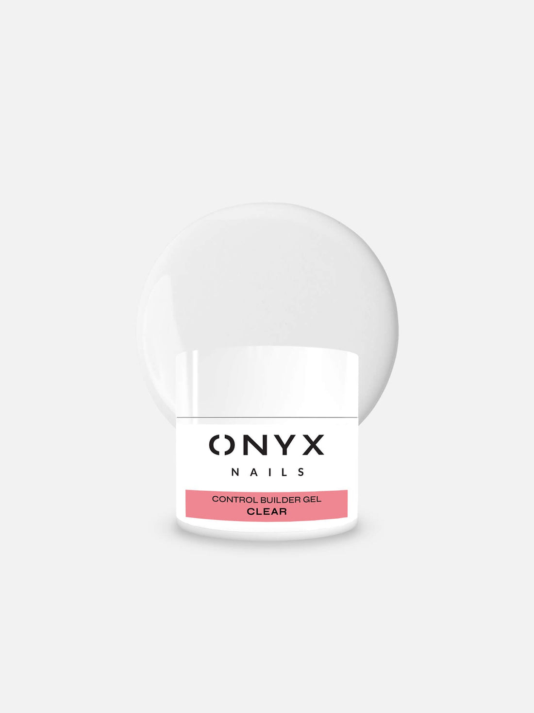 Onyx Nails Gel χτισίματος Control Builder Gel Clear 12g
