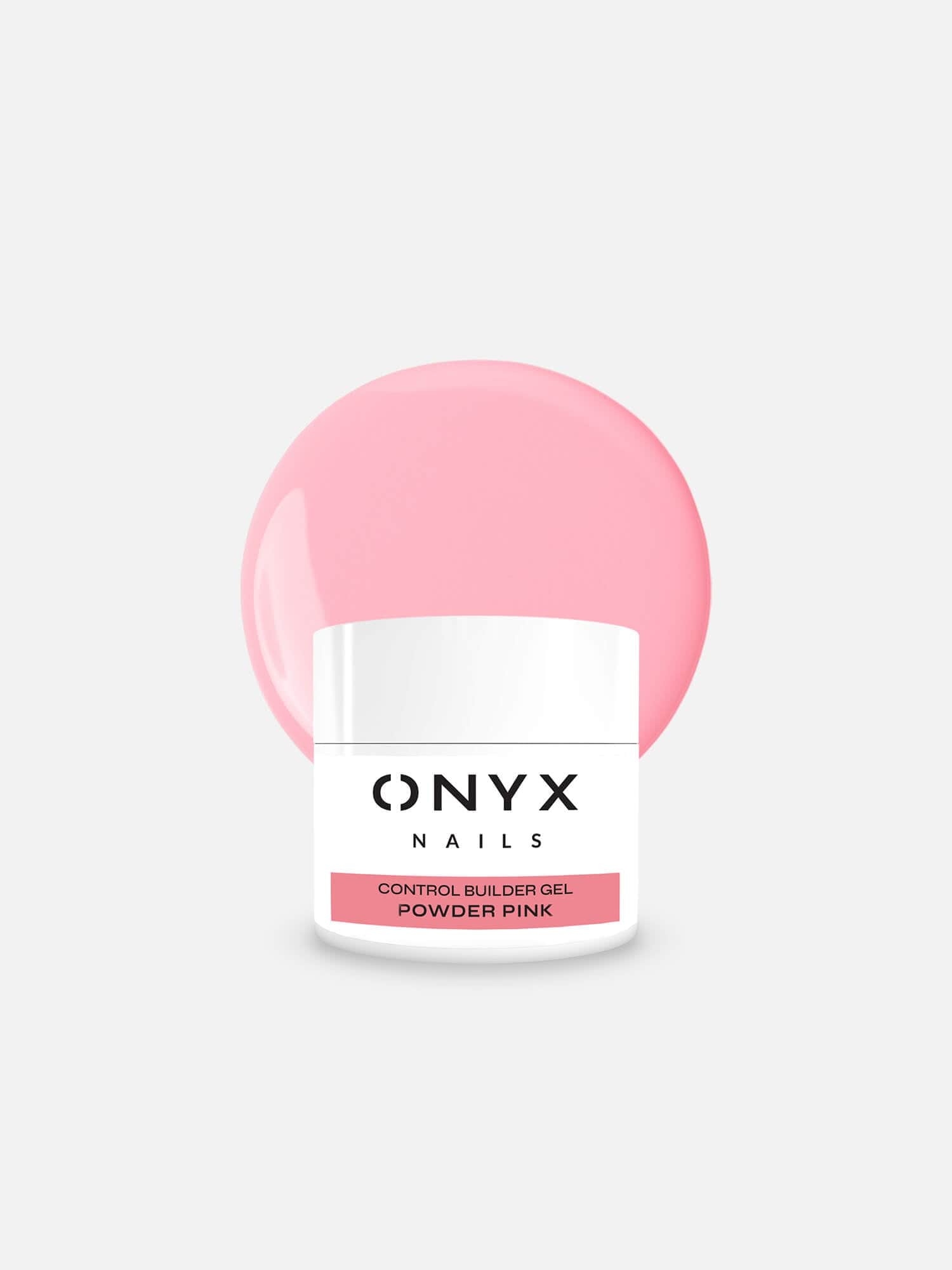 Onyx Nails Gel χτισίματος Control Builder Gel Powder Pink 12g