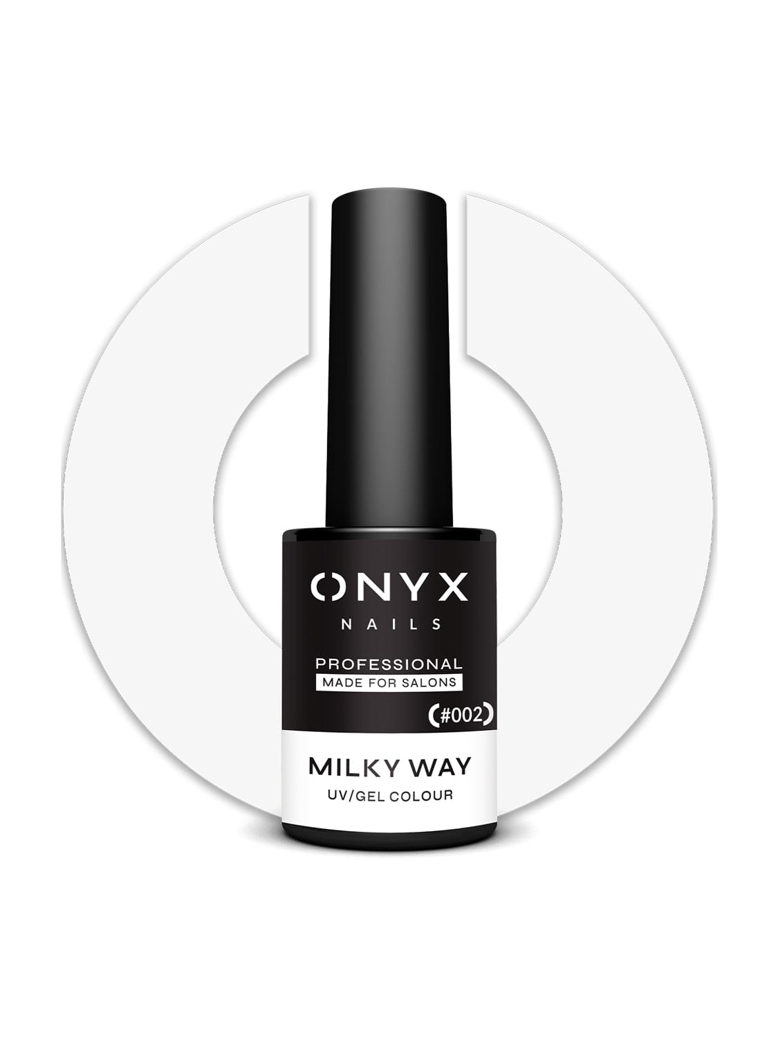 Onyx Nails Ημιμόνιμο βερνίκι 002 Milky Way 7 ml