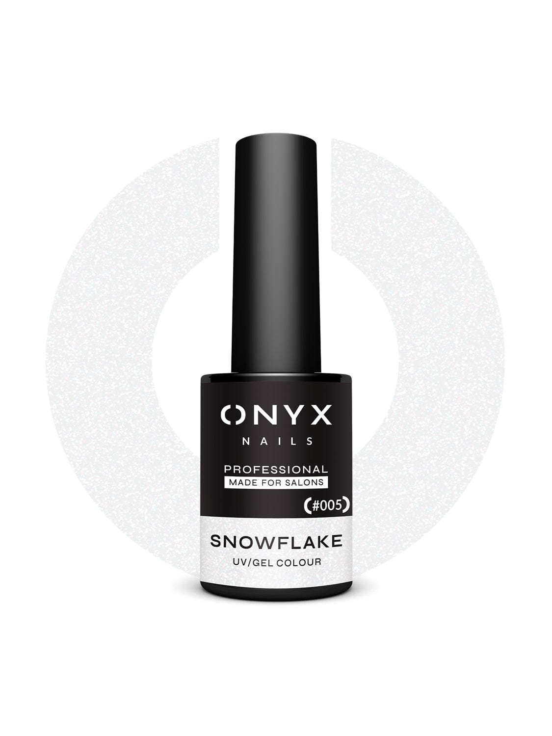 Onyx Nails Ημιμόνιμο βερνίκι 005 Snowflake 7 ml