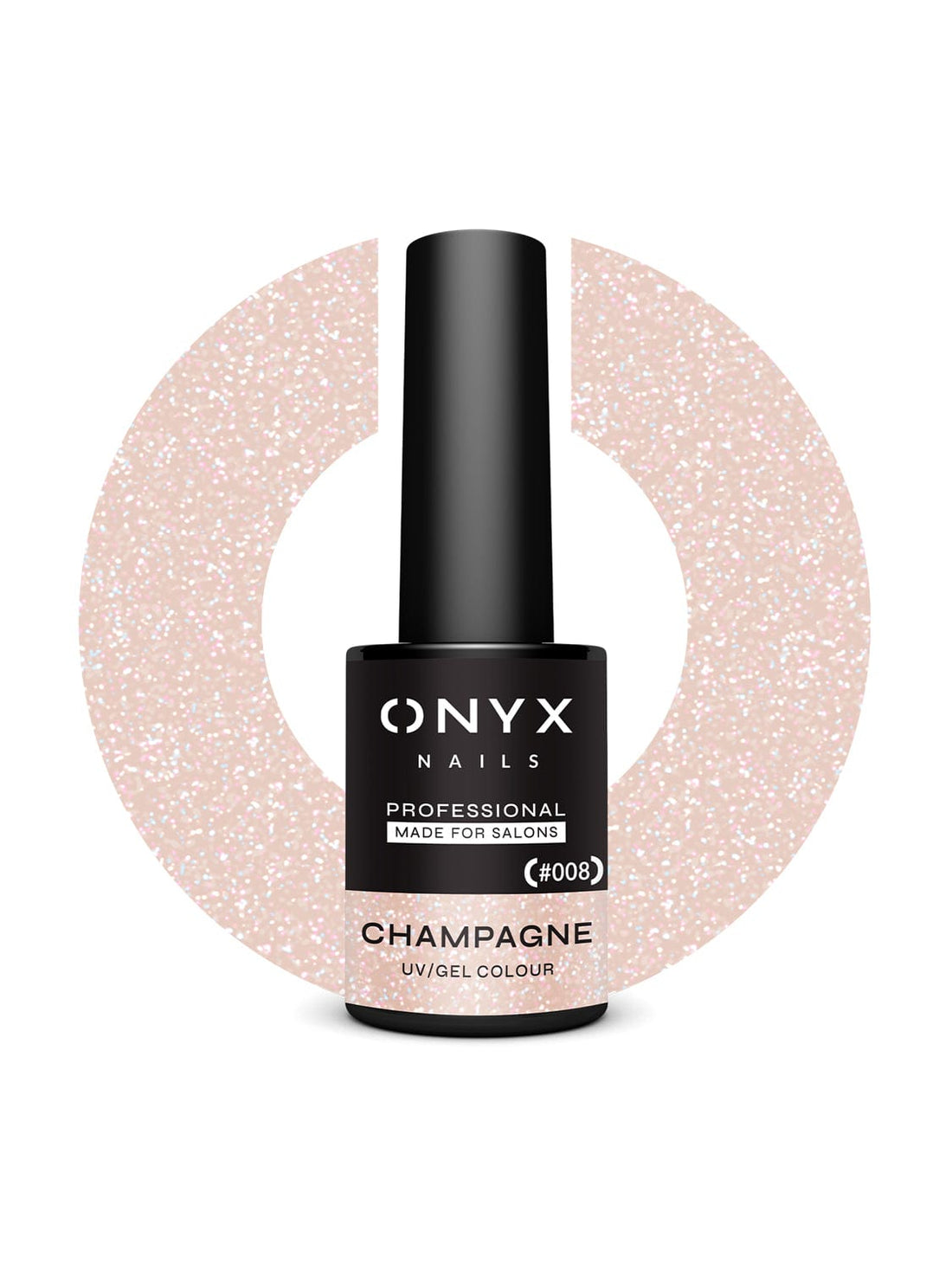 Onyx Nails Ημιμόνιμο βερνίκι 008 Champagne 7 ml