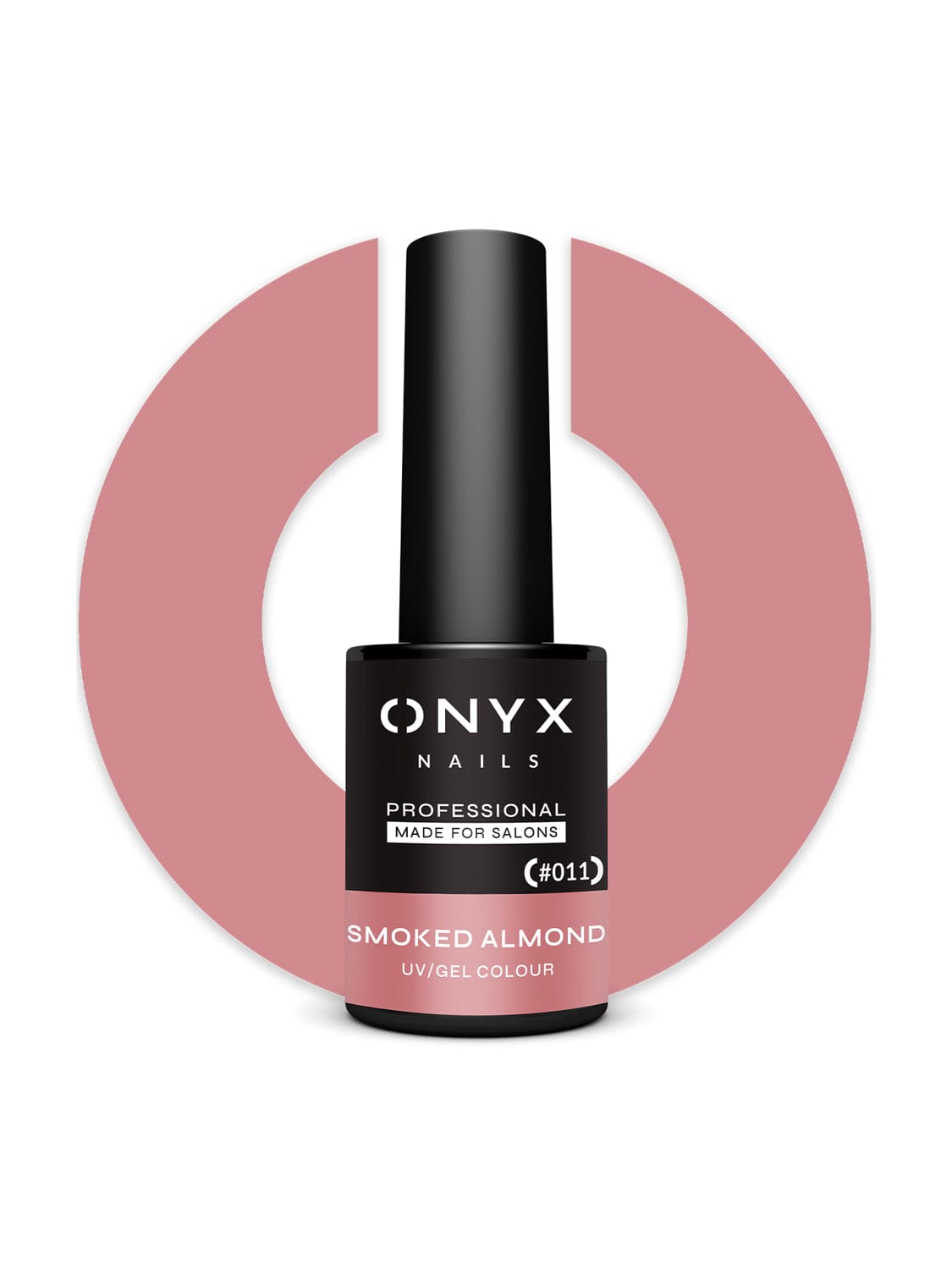 Onyx Nails Ημιμόνιμο βερνίκι 011 Smoked Almond 7 ml