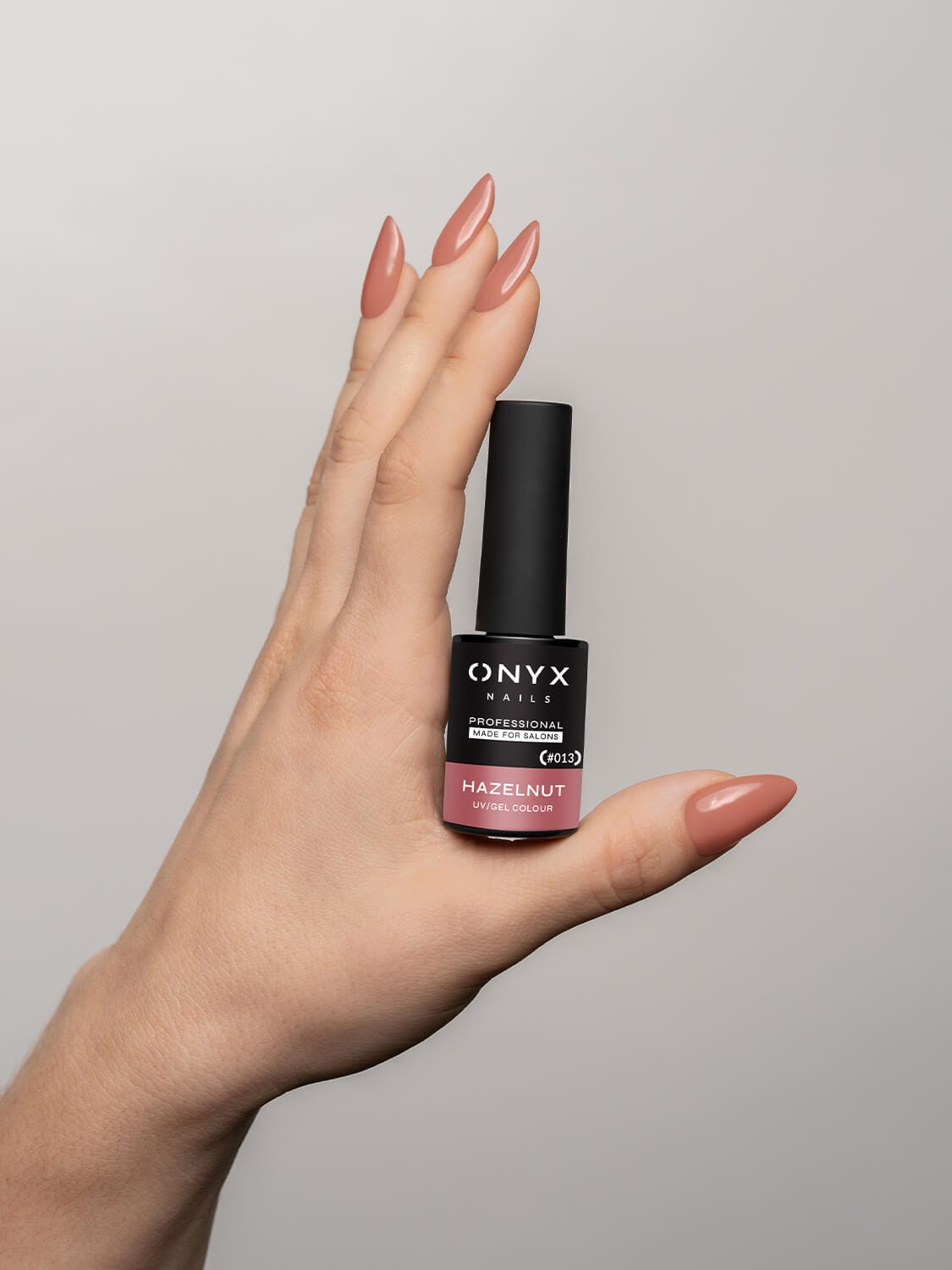 Onyx Nails Ημιμόνιμο βερνίκι 013 Hazelnut 7 ml