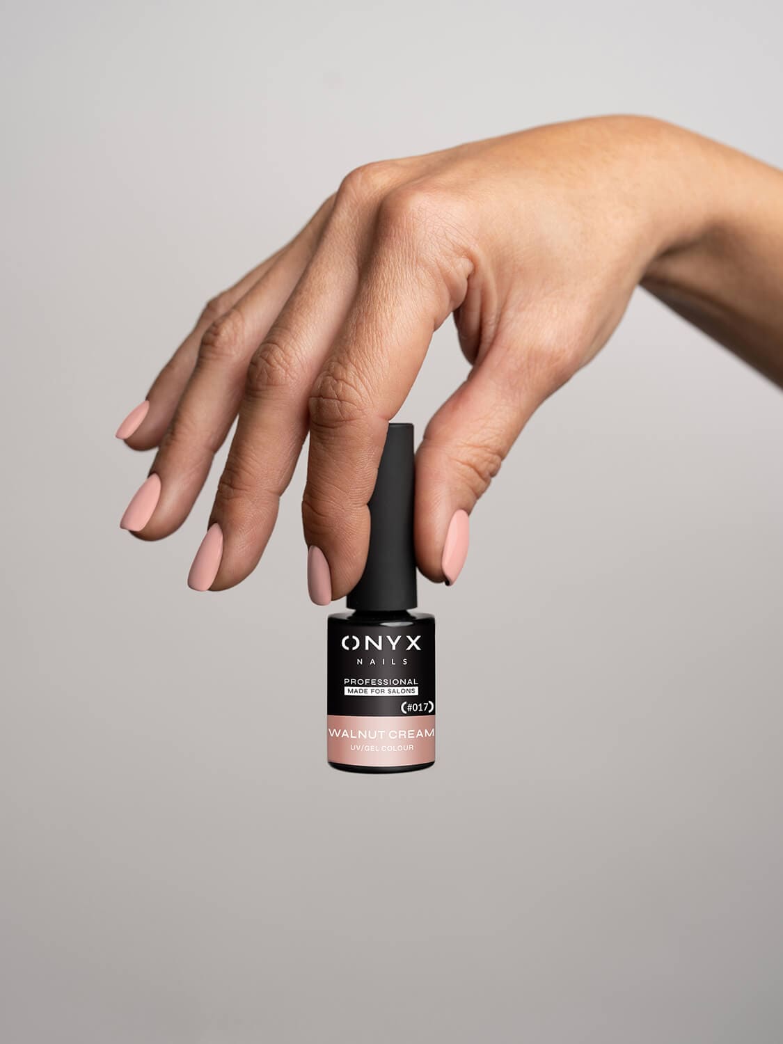 Onyx Nails Ημιμόνιμο βερνίκι 017 Walnut Cream 7 ml