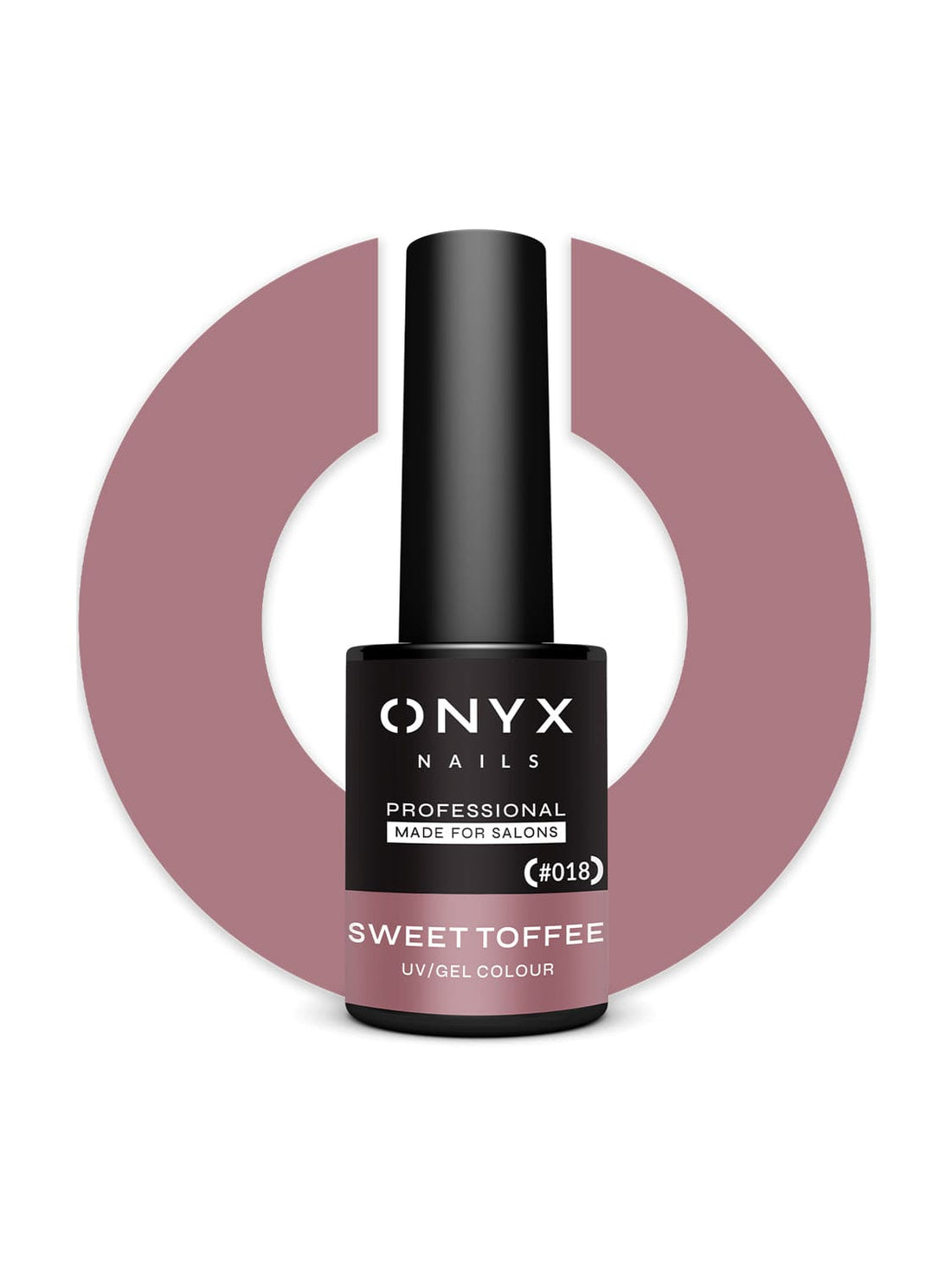 Onyx Nails Ημιμόνιμο βερνίκι 018 Sweet Toffee 7 ml