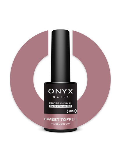 Onyx Nails Ημιμόνιμο βερνίκι 018 Sweet Toffee 7 ml