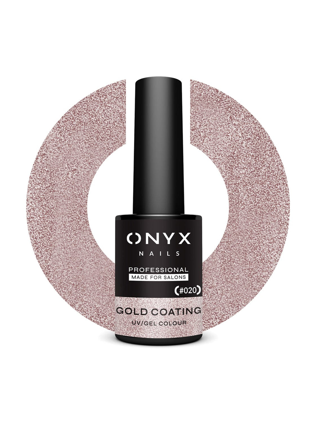 Onyx Nails Ημιμόνιμο βερνίκι 020 Gold Coating 7 ml