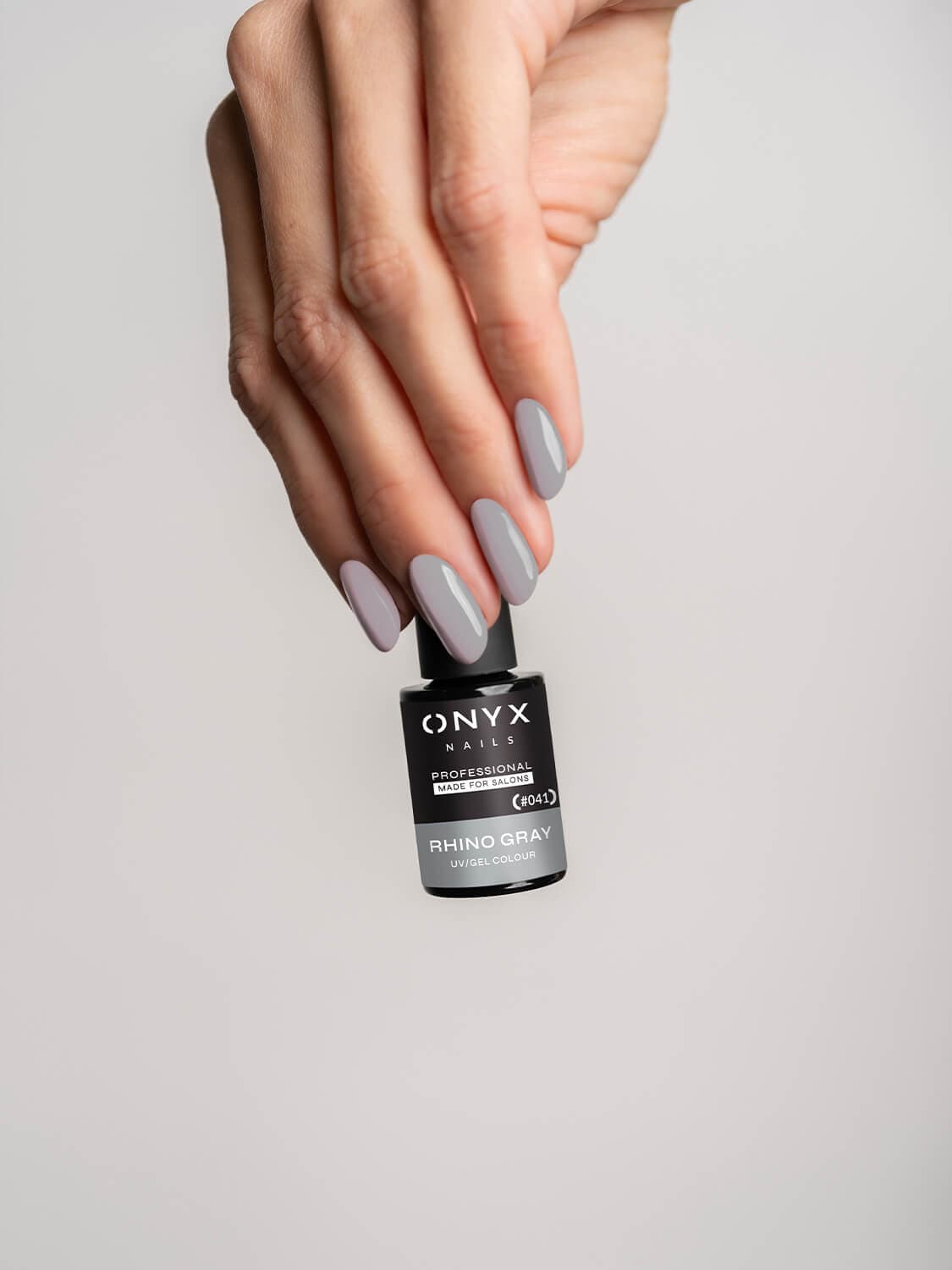 Onyx Nails Ημιμόνιμο βερνίκι 041 Rhino Gray 7 ml