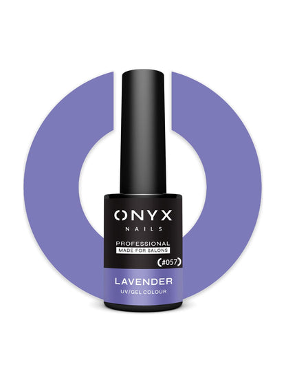 Onyx Nails Ημιμόνιμο βερνίκι 057 Lavender 7 ml