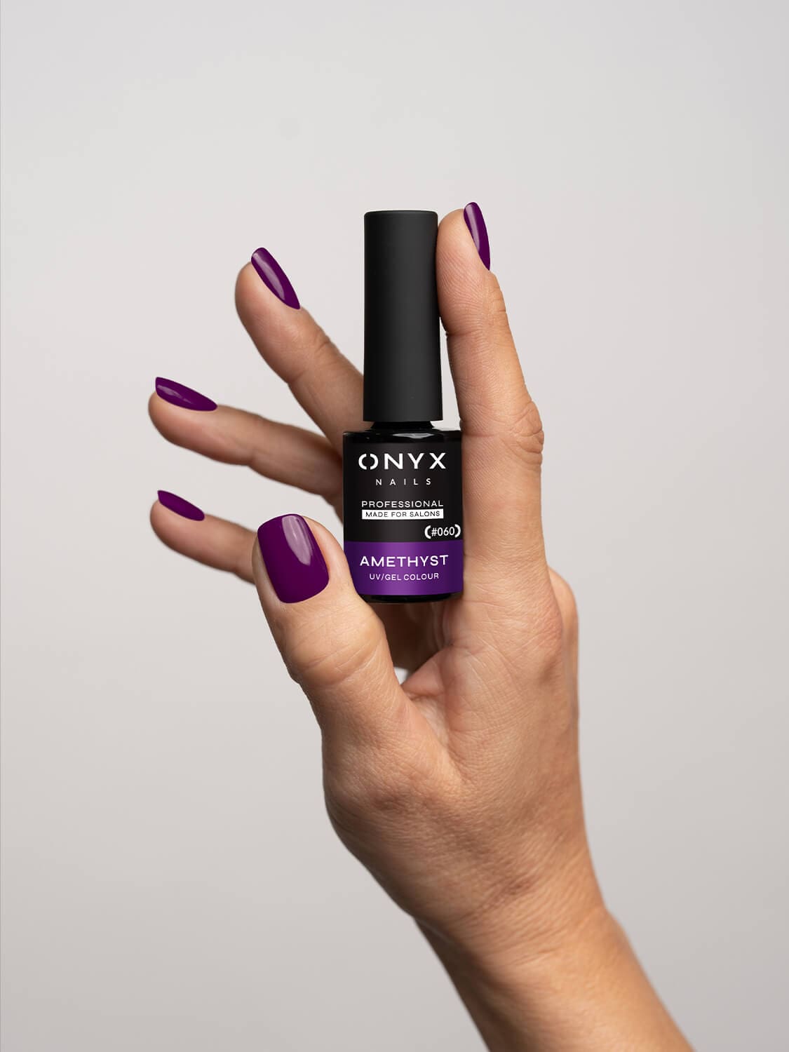 Onyx Nails Ημιμόνιμο βερνίκι 060 Amethyst 7 ml