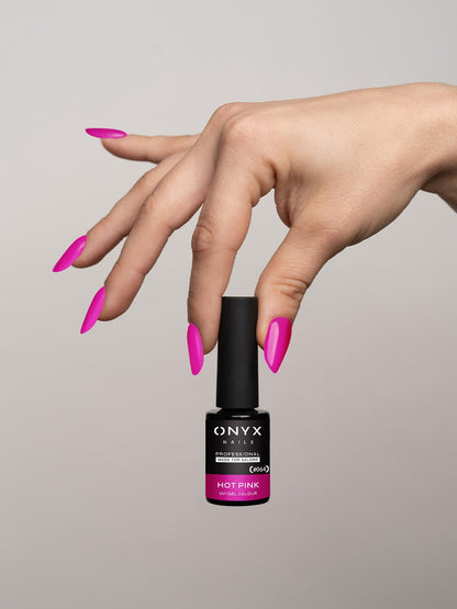 Onyx Nails Ημιμόνιμο βερνίκι 064 Hot Pink 7 ml