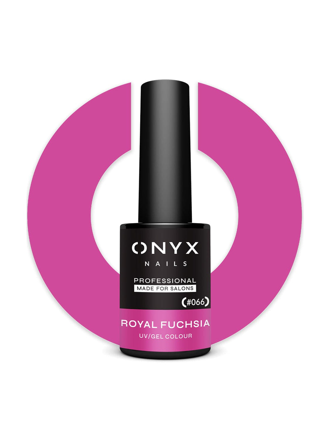 Onyx Nails Ημιμόνιμο βερνίκι 066 Royal Fuchsia 7 ml