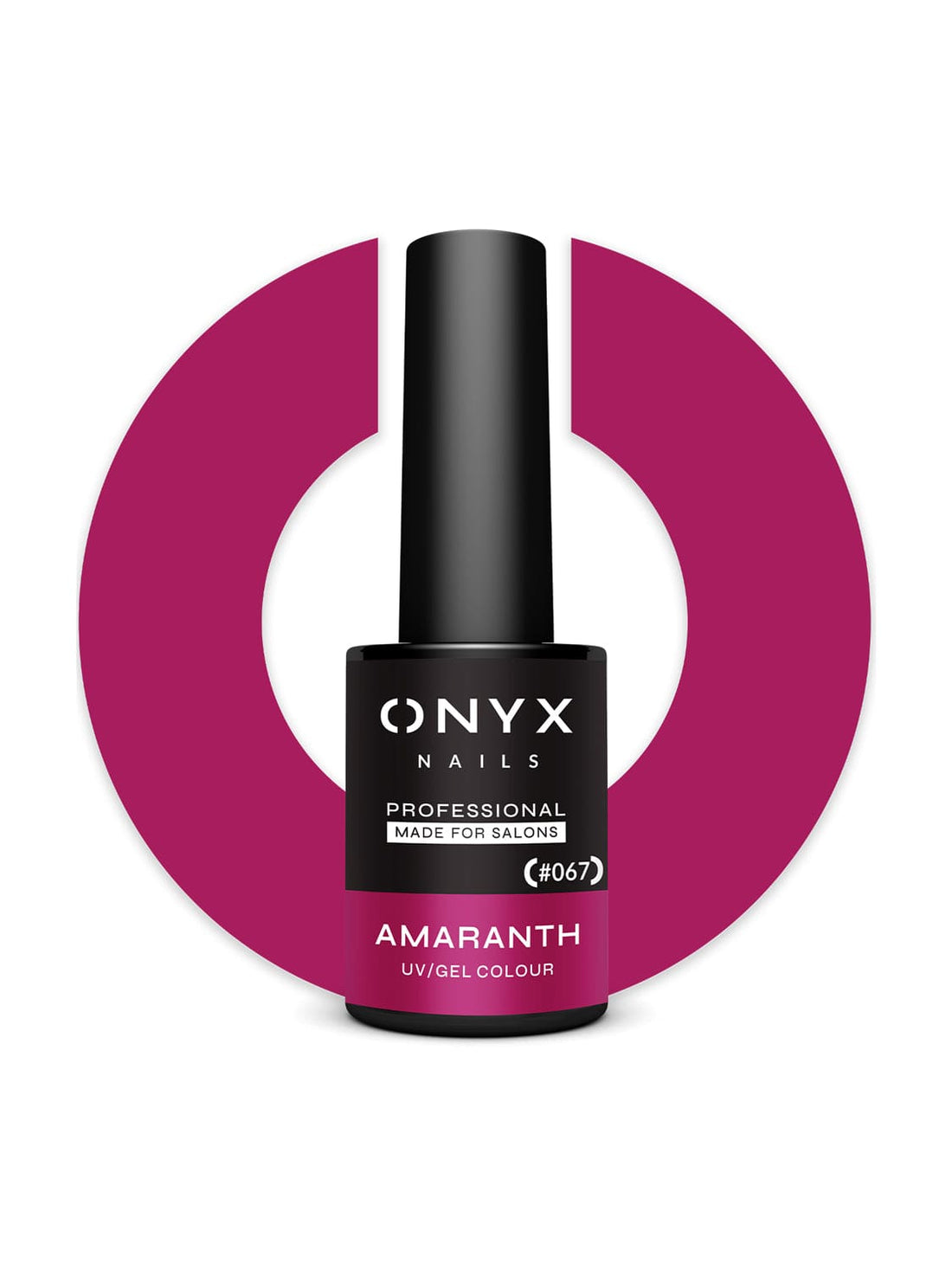 Onyx Nails Ημιμόνιμο βερνίκι 067 Amaranth 7 ml