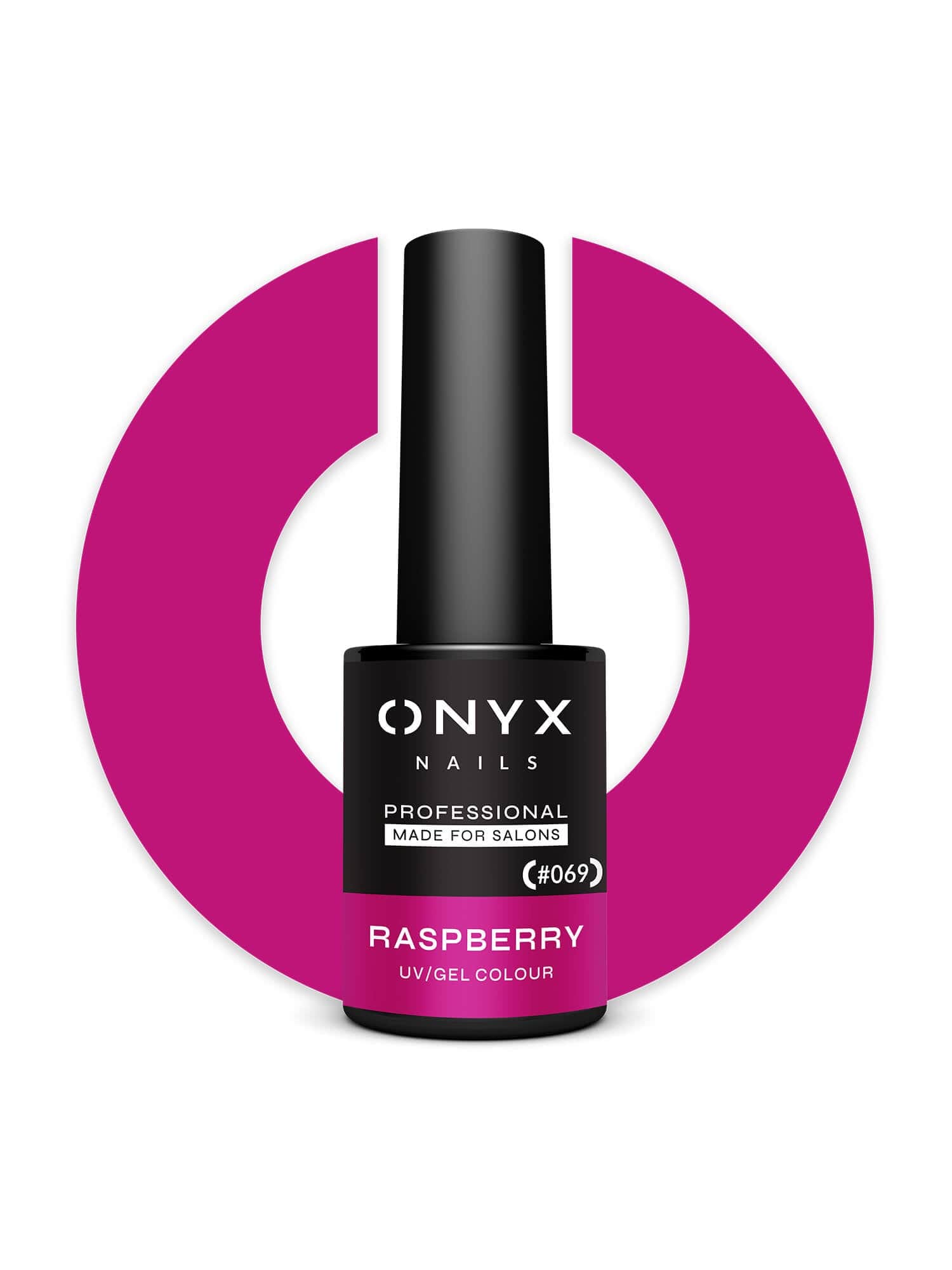 Onyx Nails Ημιμόνιμο βερνίκι 069 Raspberry 7 ml