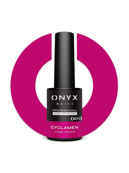 Onyx Nails Ημιμόνιμο βερνίκι 071 Cyclamen 7 ml