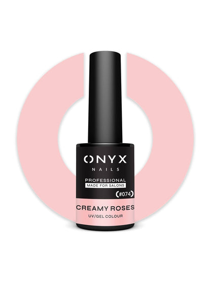 Onyx Nails Ημιμόνιμο βερνίκι 074 Creamy Roses 7 ml