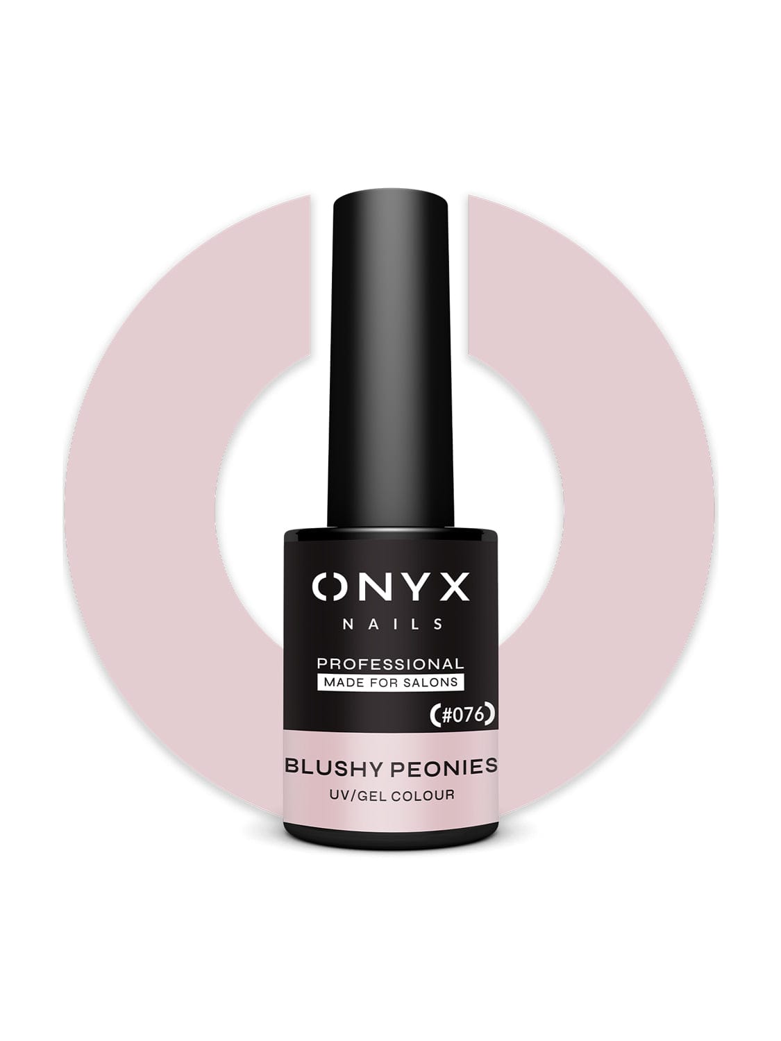 Onyx Nails Ημιμόνιμο βερνίκι 076 Blushy Peonies 7 ml