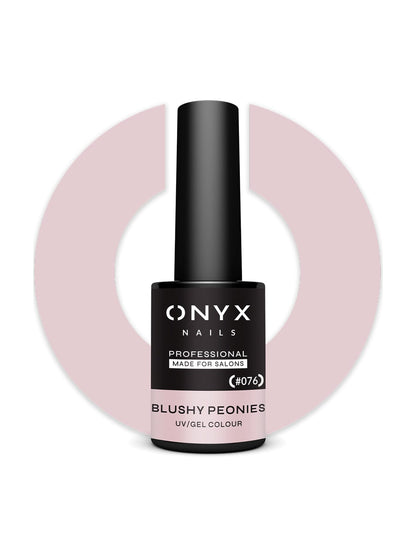 Onyx Nails Ημιμόνιμο βερνίκι 076 Blushy Peonies 7 ml