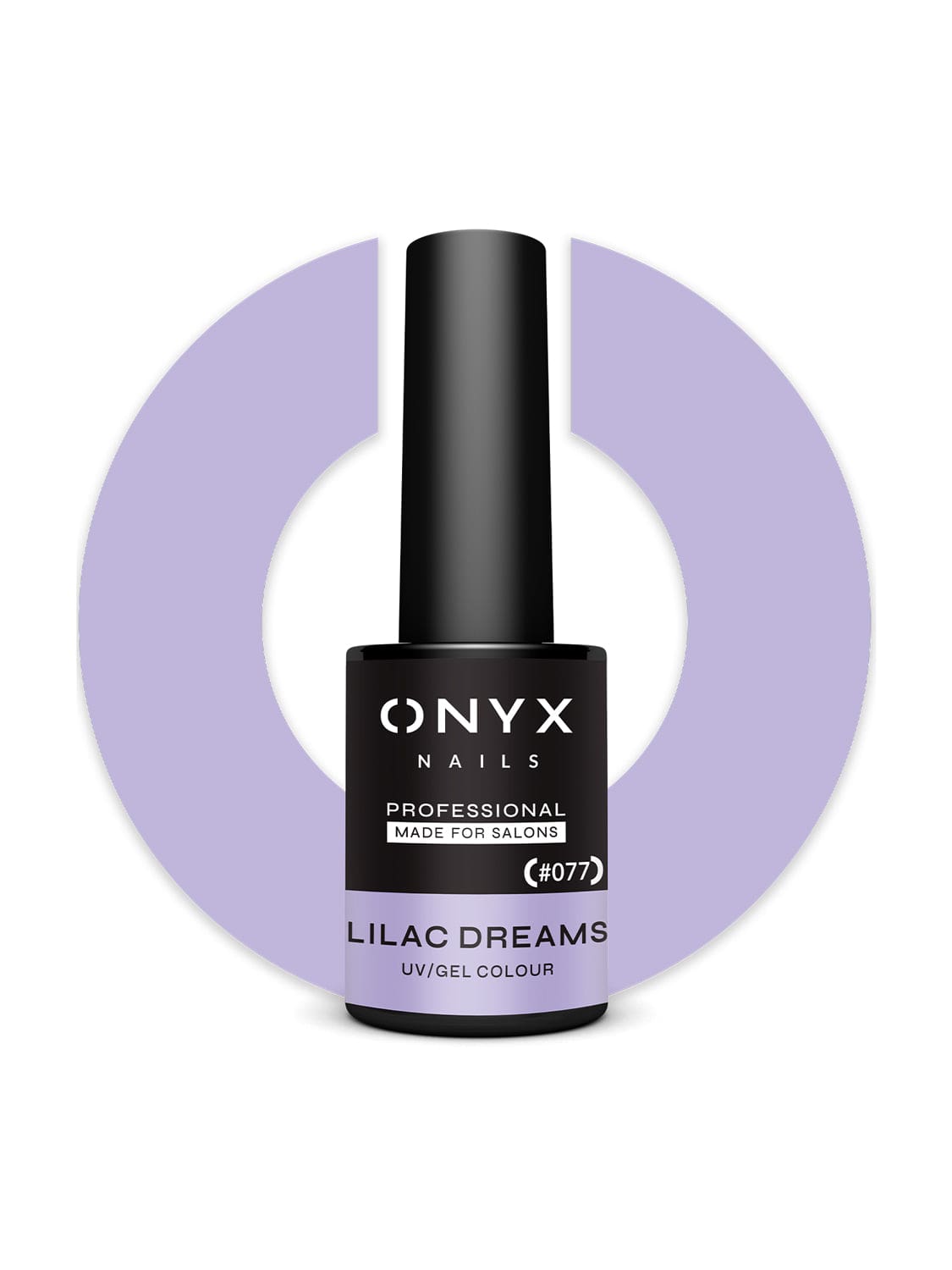 Onyx Nails Ημιμόνιμο βερνίκι 077 Lilac Dreams 7 ml