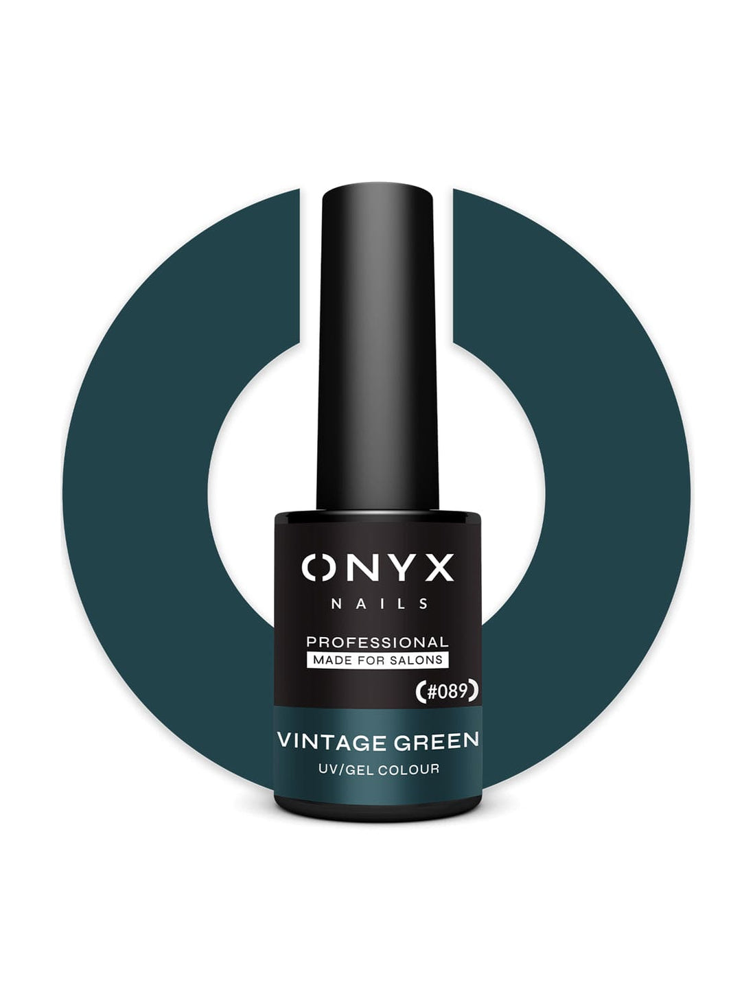 Onyx Nails Ημιμόνιμο βερνίκι 089 Vintage Green 7 ml