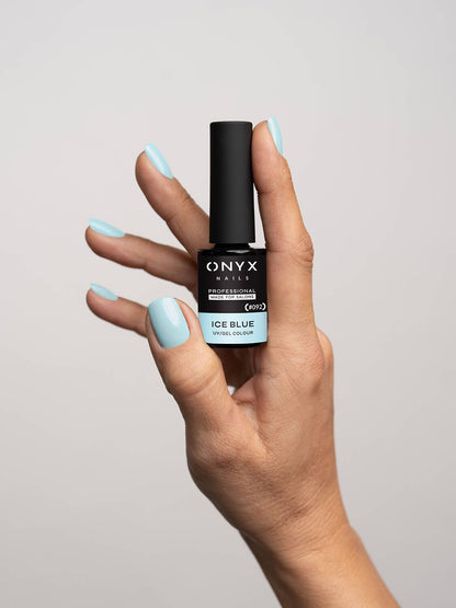 Onyx Nails Ημιμόνιμο βερνίκι 092 Ice Blue 7 ml