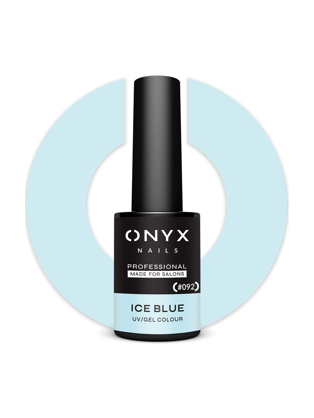 Onyx Nails Ημιμόνιμο βερνίκι 092 Ice Blue 7 ml