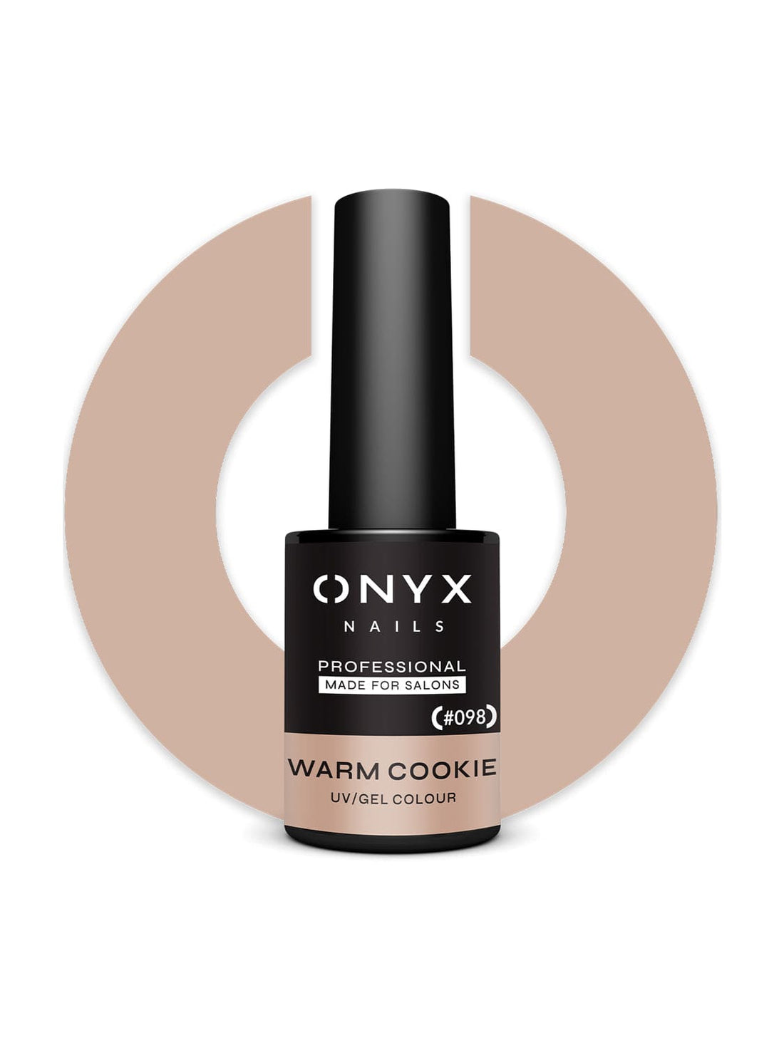 Onyx Nails Ημιμόνιμο βερνίκι 098 Warm Cookie 7 ml