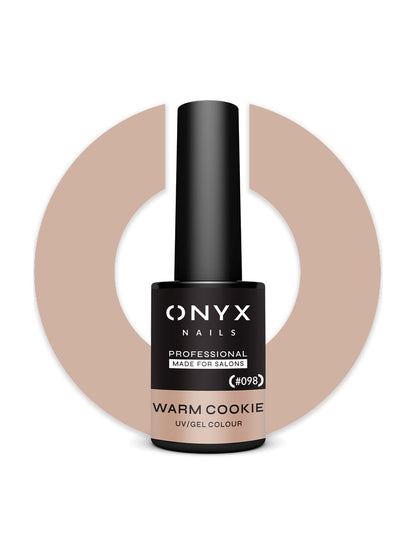 Onyx Nails Ημιμόνιμο βερνίκι 098 Warm Cookie 7 ml